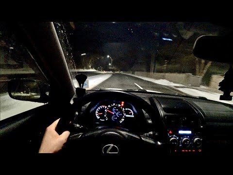 LOUD 2JZ-GE IS300 Manual 5 Speed NIGHT POV - 2005 Lexus