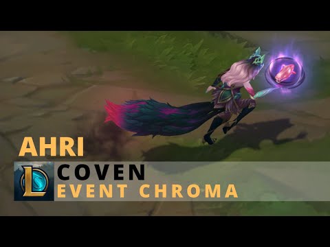 Coven Ahri Hexed Chroma - League of Legends