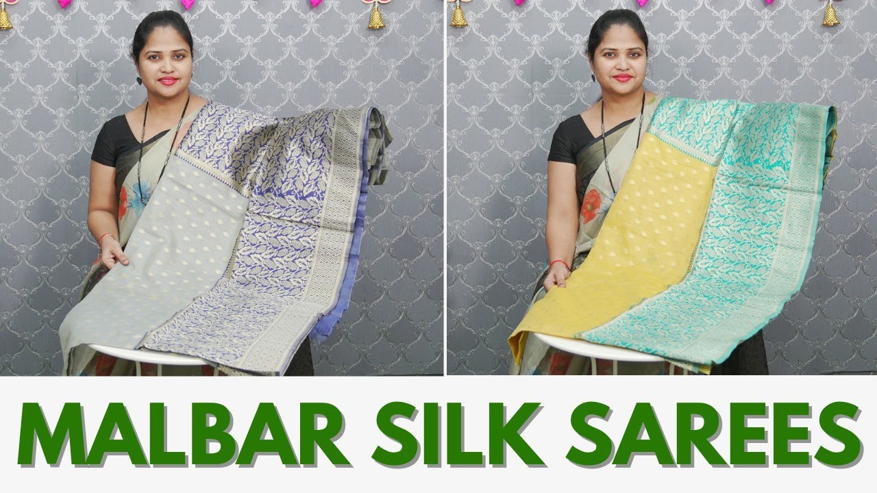 <p style="color: red">Video : </p>Latest Malabar Silk Sarees Collection  || Episode-51443 || Vigneshwara Silks || 2022-12-07