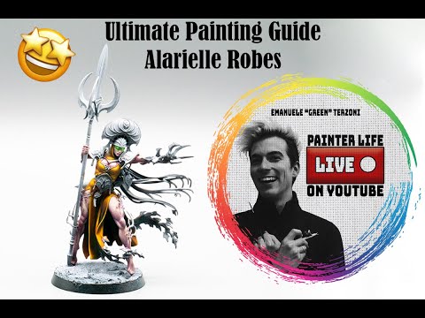 Painter Life - Alarielle the Everqueen Robes Ultimate Painting Guide