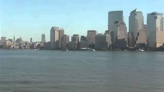 preview picture of video 'View of New york City from Statue of Liberty.'