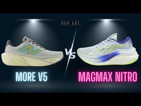 Puma MagMax Nitro vs New Balance More v5: BEST MAX CUSHIONED SHOE?