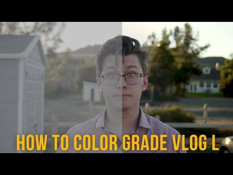 How To Grade V-Log L for BEGINNERS