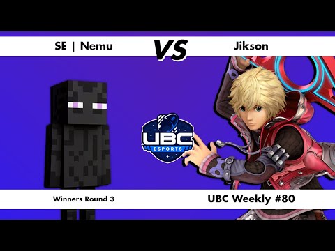 UBC Weekly #80 - Winners Round 3 - SE | Nemu (Steve) Vs. Jikson (Shulk) - SSBU