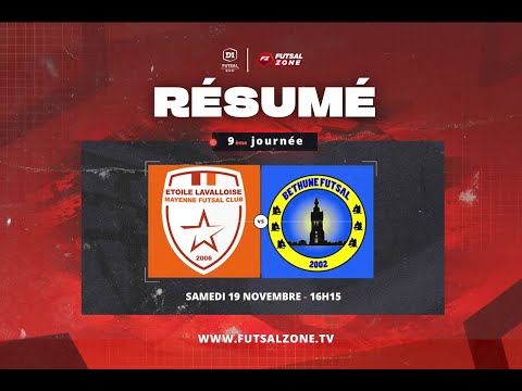 D1 Futsal - J9 Étoile Lavalloise FC vs Béthune Futsal