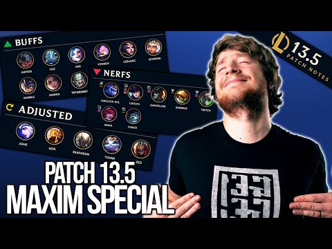 @MaximMarkow als Vertretungslehrer! | Das längste Video JEMALS! | Patch Notes Rundown 13.5!