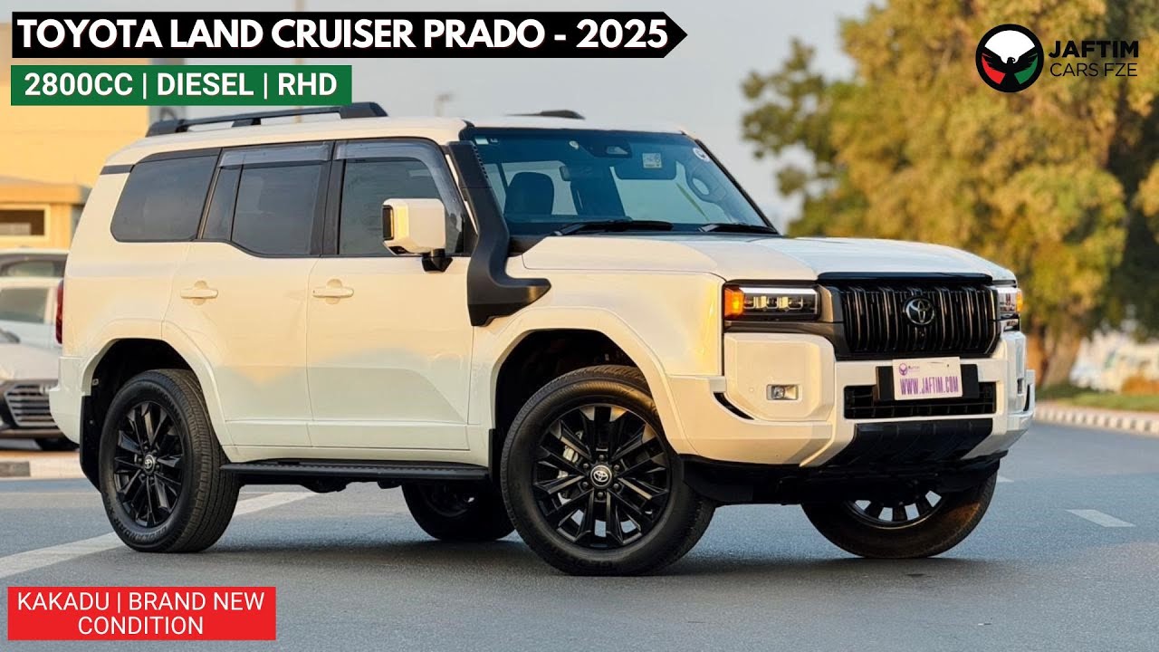 تويوتا برادو KAKADU | BRAND NEW CONDITION | 360 VIEW CAMERA | ELECTRIC HEATED & MEMORY SEATS | AT | PANORAMIC SUN video