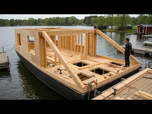 This man is building an amazing boat for his family for just $10,000! SDDEFAULT Thumbnail