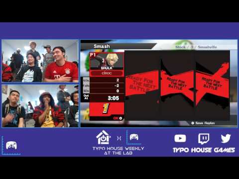 Typo @ The :Lab 5/11/17 - Jtreezy/CrownAether vs Kargo/Hyper - Smash 4 Doubles Winners Semis