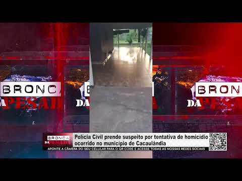 ENTREVISTA COM DELEGADO – Suspeito de tentativa de homicídio é preso em Cacaulândia pela PC