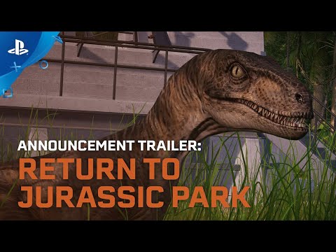 Jurassic World Evolution: Return to Jurassic Park | Announcement Trailer | PS4