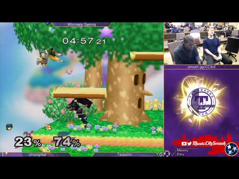 CC3 - Taqwim (Fox) vs Unoriginal (Marth) - Melee Winners Semis