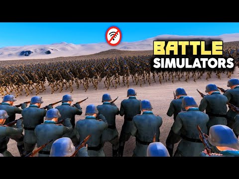 Top 10 Battle Simulator Games For Android 2025 HD OFFLINE