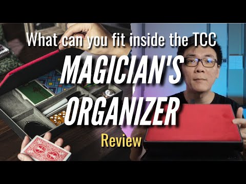 Magician's Organizer by TCC Magic (ft. TCC Closeup Hand Bag) - Magic Accessory Review