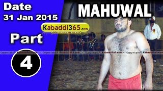 Mahuwal (Nakodar)  Kabaddi Cup 31 Jan 2015 Part 1 by Kabaddi365.com