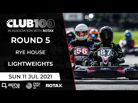 Club100 - Lightweight Sprint Championship 2021, Rd.5 (Rye House)