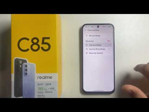 Realme C85/C85 Pro: How to Permanently Delete Call recording