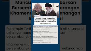 Keluar dari Persembunyian Khamenei usai Pecah Perang Sebut Iran Tampar AS, Trump Banyak Pencitraan