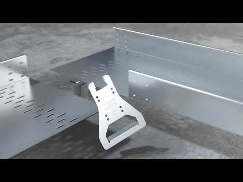 BKRS Lépésálló kábeltálca szerelési videó - OBO Betterman