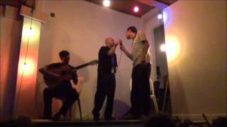 Hernan cucuza Castiello, Juan Villarreal y  Maxi moscato Luna con  ALMA EN PENA en Floreal Milonga