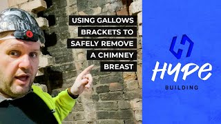 Using Gallows Brackets to Safely Remove a Chimney Breast