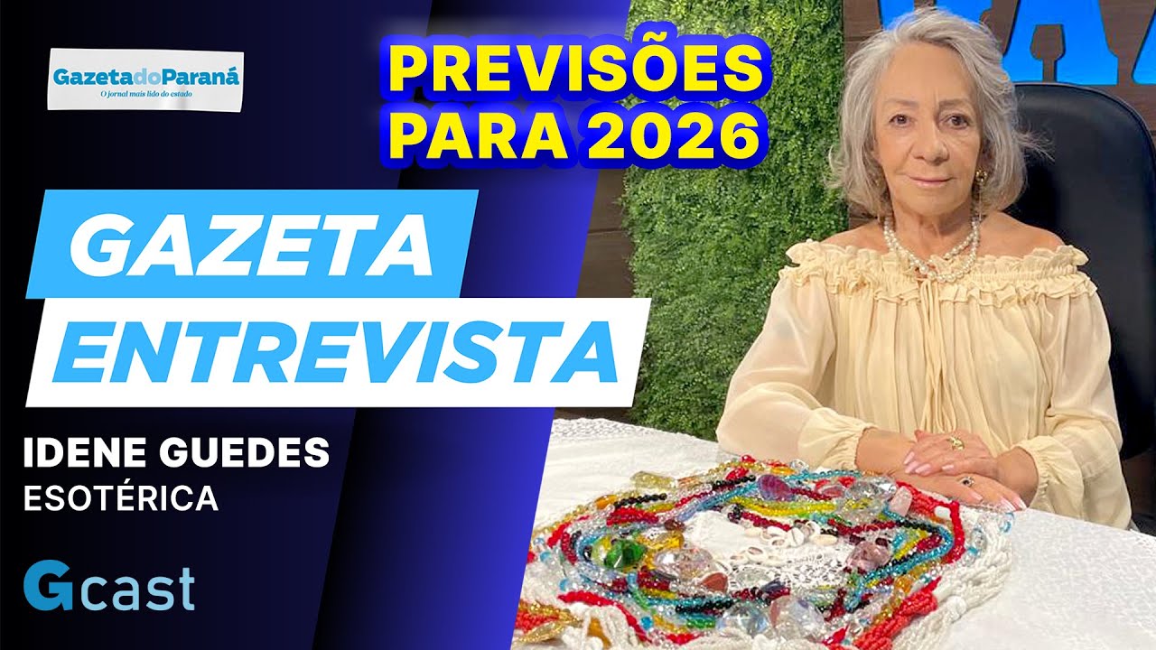 Incêndios, acidentes aéreos e surpresa nas eleições: confira as previsões para 2026 com Idene Guedes