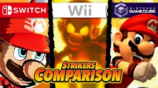 Mario Strikers: Battle League Graphics Comparison! (Switch VS GameCube VS Wii)