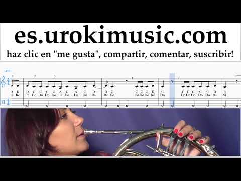 Como Tocar Trompa Marshmello ft. Bastille - Happier Tablatura um-i927