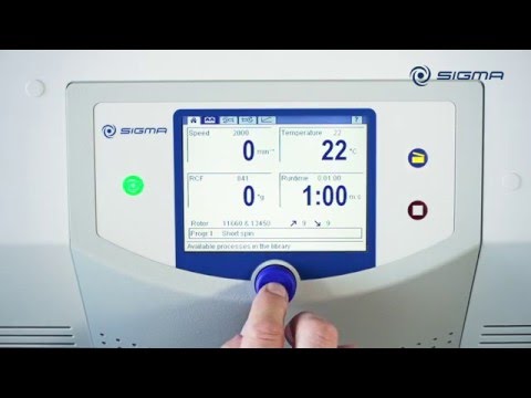 Sigma Spincontrol S - enabling Excellence in Separation — Teil 1