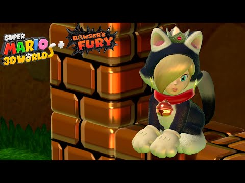 Super Mario 3D World + Bowser's Fury Gameplay Walkthrough Part 10 ( Mushroom World )