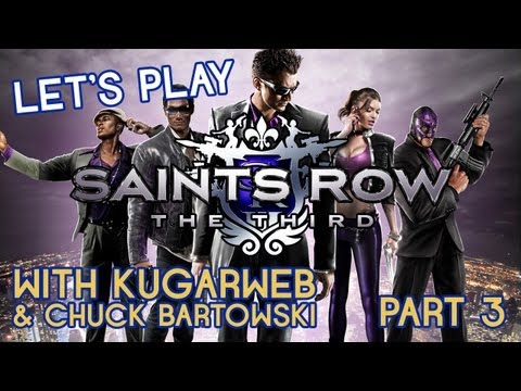 Let's Play With KugarWeb - Saints Row The Third Part 3