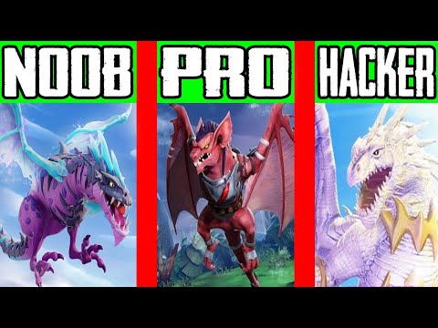 Hungry Dragon - Tony Dragon VS Helion Dragon VS Raktavi Dragon - NOOB VS PRO VS HACKER