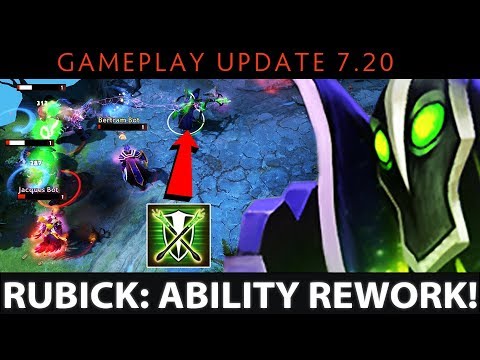 Dota 2 NEW 7.20 Patch - Rubick: Ability Rework