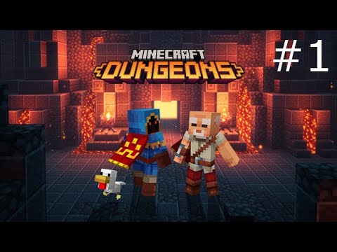 Insane Minecraft DUNGEONS Gameplay - No Commentary!