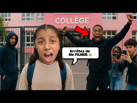 Myriam doesn't want to go to school anymore because of the 8th graders 😡 (Younes is furious)