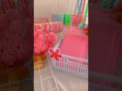 Pack an order with me ! #bracelet #smallbusiness #preppy #clawclips link in bio to order !!