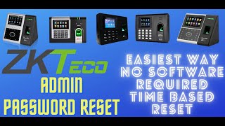How to Reset ZKTECO Admin | The Easiest way