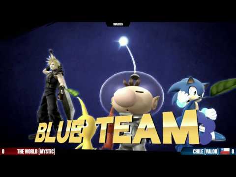 SF5 Smash 4 Triples - Team Valor Vs. Team Mystic - SSB4 Exhibition - Smash Wii U