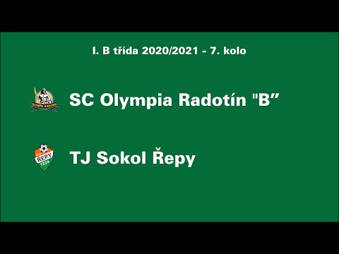 SC Olympia Radotín "B" - TJ Sokol Řepy 3:4
