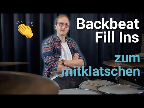 Backbeat Fill In - coole Fill Ins zum mitklatschen 👏