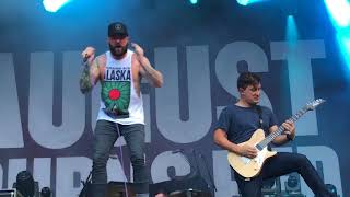 AUGUST BURNS RED - Invisible Enemy - New Song - Live @ Earshakerday - Z7 - Pratteln - CH