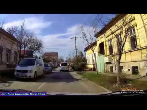 Driving in Timişoara: Stadion - Prinţul Turcesc. Timelapse 1.8x