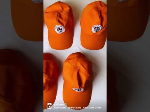 Customised st fransis xaviers orange cap promotional printed...