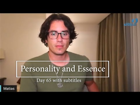 Day 65 PERSONALITY and ESSENCE with subtitles - Matias De Stefano