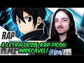 BEATER REAGINDO Ao Rap Do Kirito Sword Art Online Até O Último Andar Basara REACT