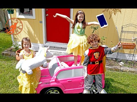 Thumbnail for Little Princesses 10 - The Kid Princess Twins, The Pink Princess Car, and The iPad by Princess (car)