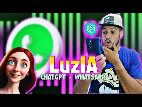 Thumbnail do vídeo: WHATSAPP! Nova Inteligência Artificial integrada no WhatsApp conheça LuzIA