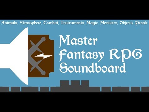 Master Fantasy RPG Soundboard  Video