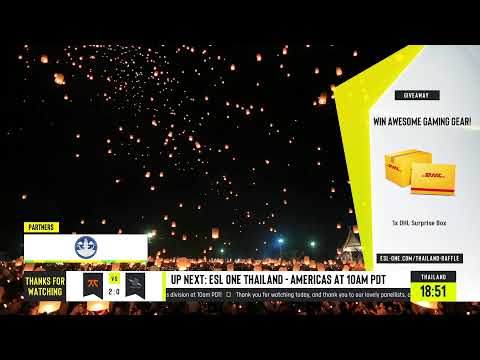 LIVE: ESL One Thailand 2020 - Fnatic vs. Team Trust - Game 2 - Group Stage - Asia