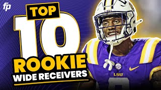 Top 10 Rookie Wide Receivers 📈 2024 NFL Draft Preview